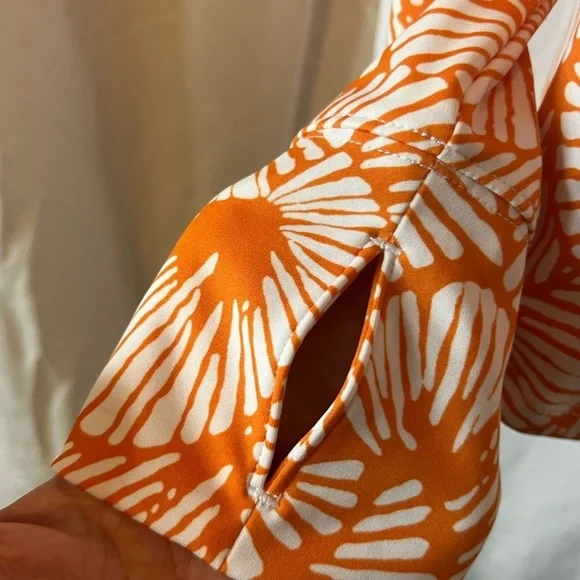 Tommy Bahamas Golf Women's Sz Lg Full Zip Activewear Jacket w/ Zip Pockets - Picture 6 of 6